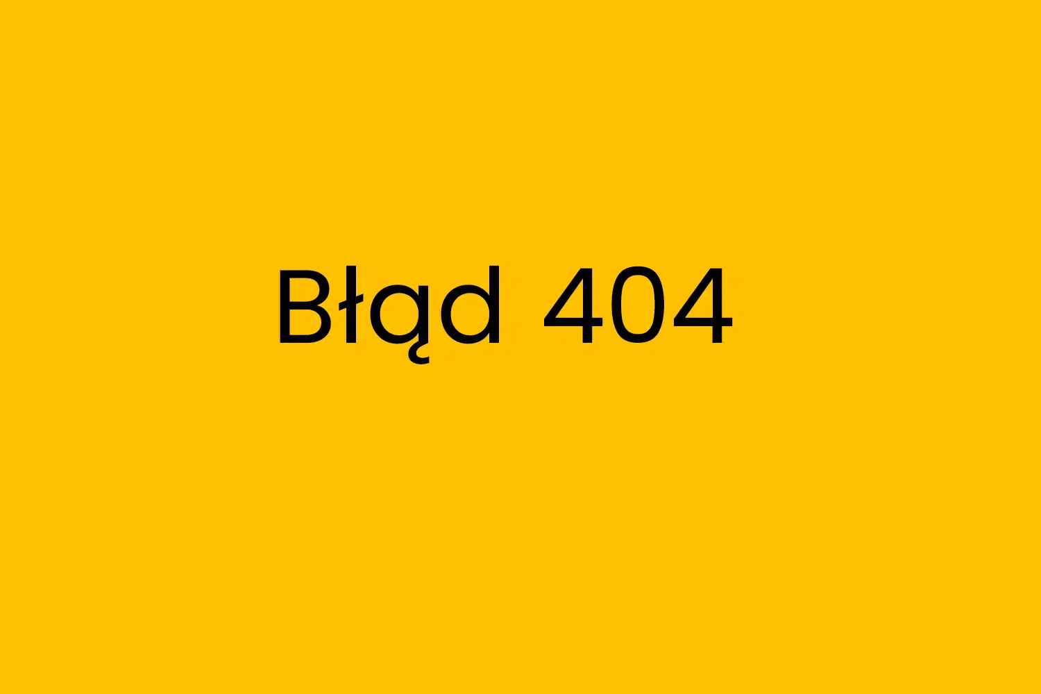 Błąd 404