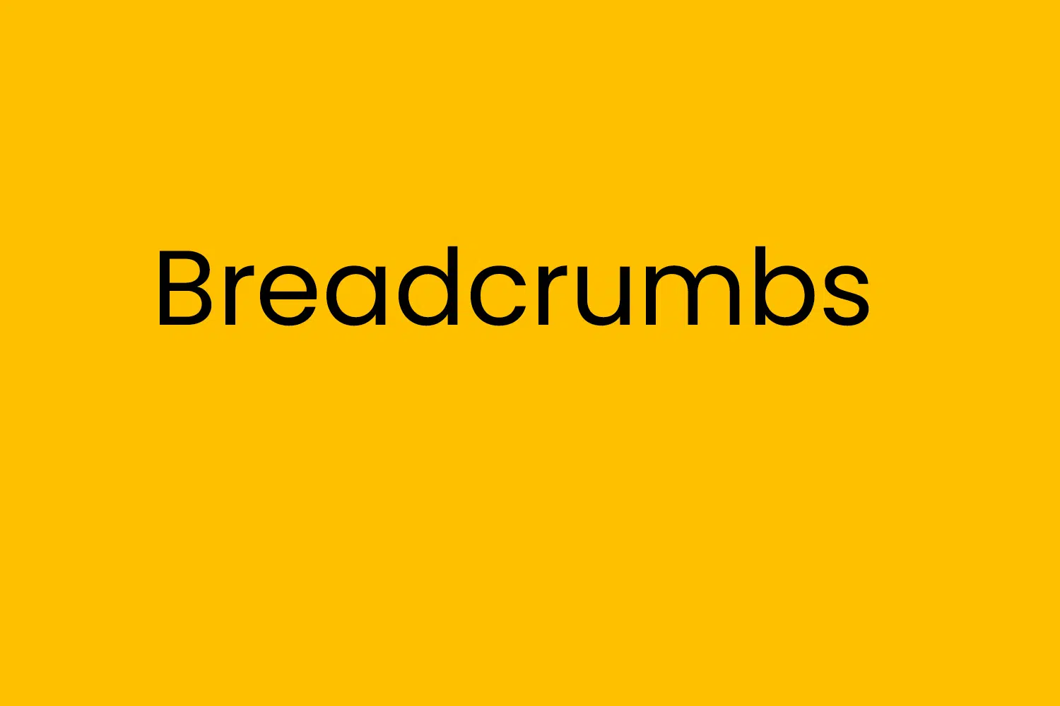 Breadcrumbs