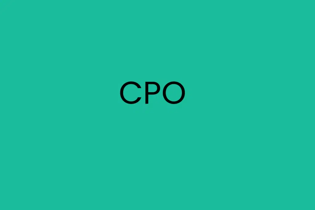 CPO