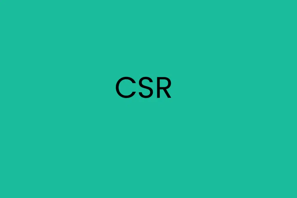 CSR