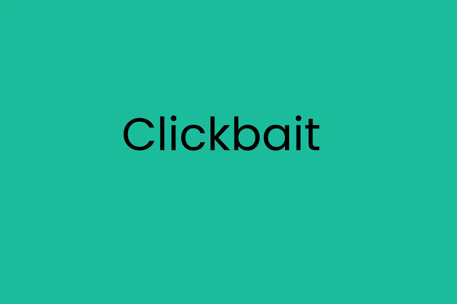 Clickbait