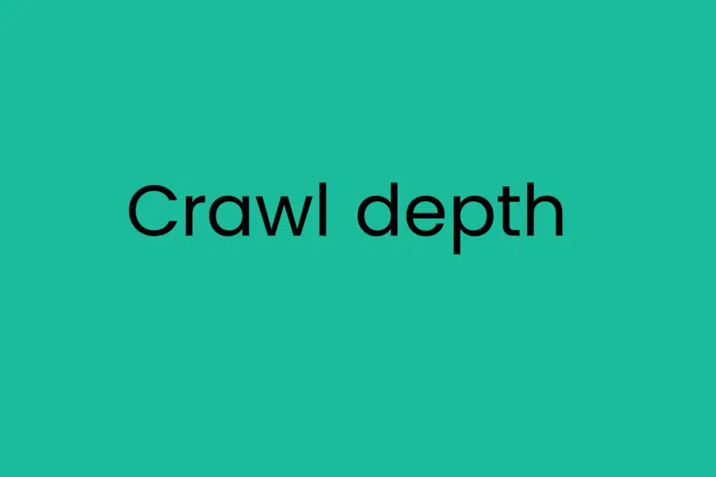 Crawl depth