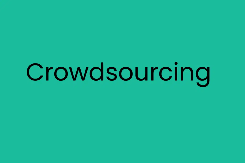 Crowdsourcing
