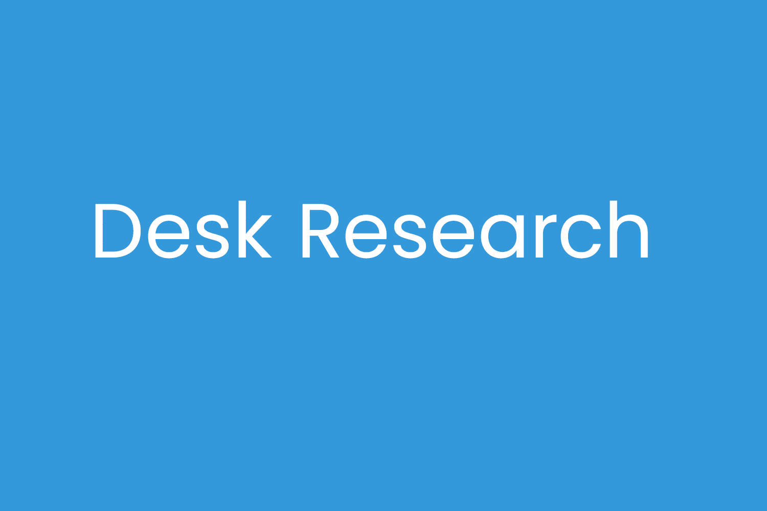 Desk Research
