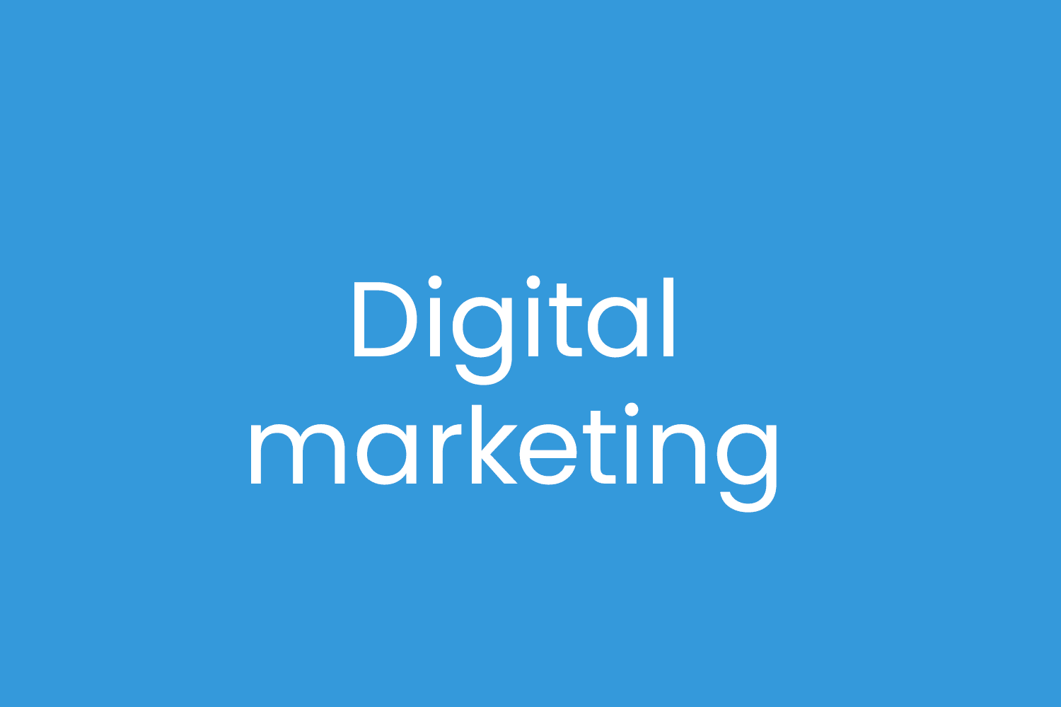 Digital marketing