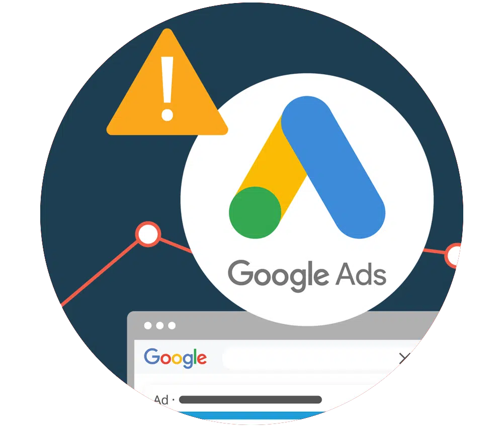 zablokowane konto google ads