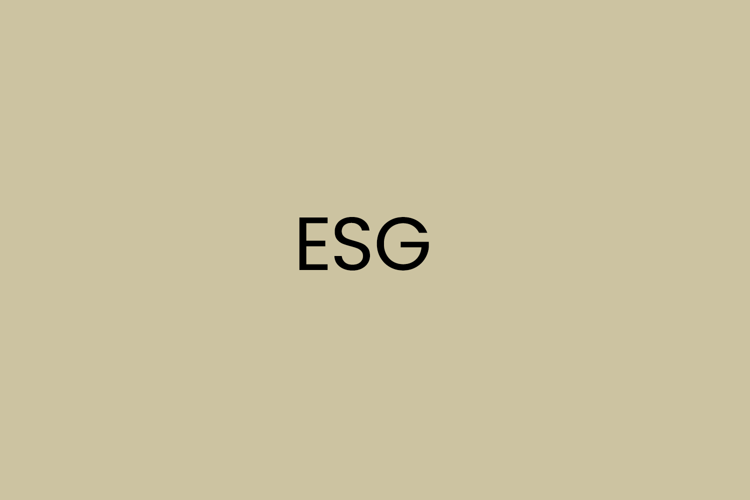 ESG
