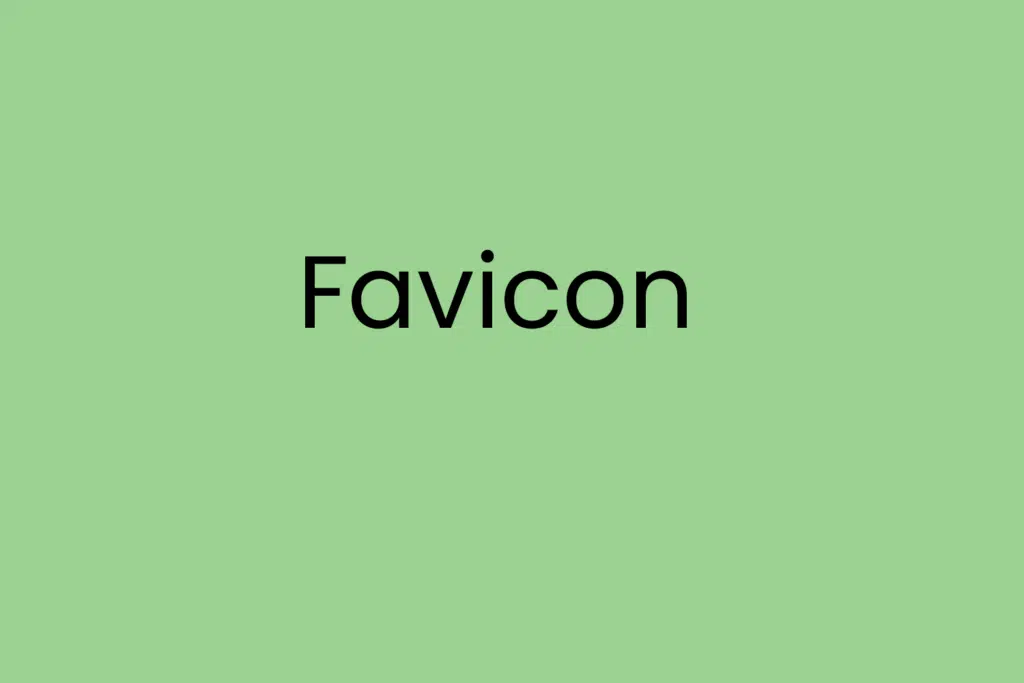 Favicon