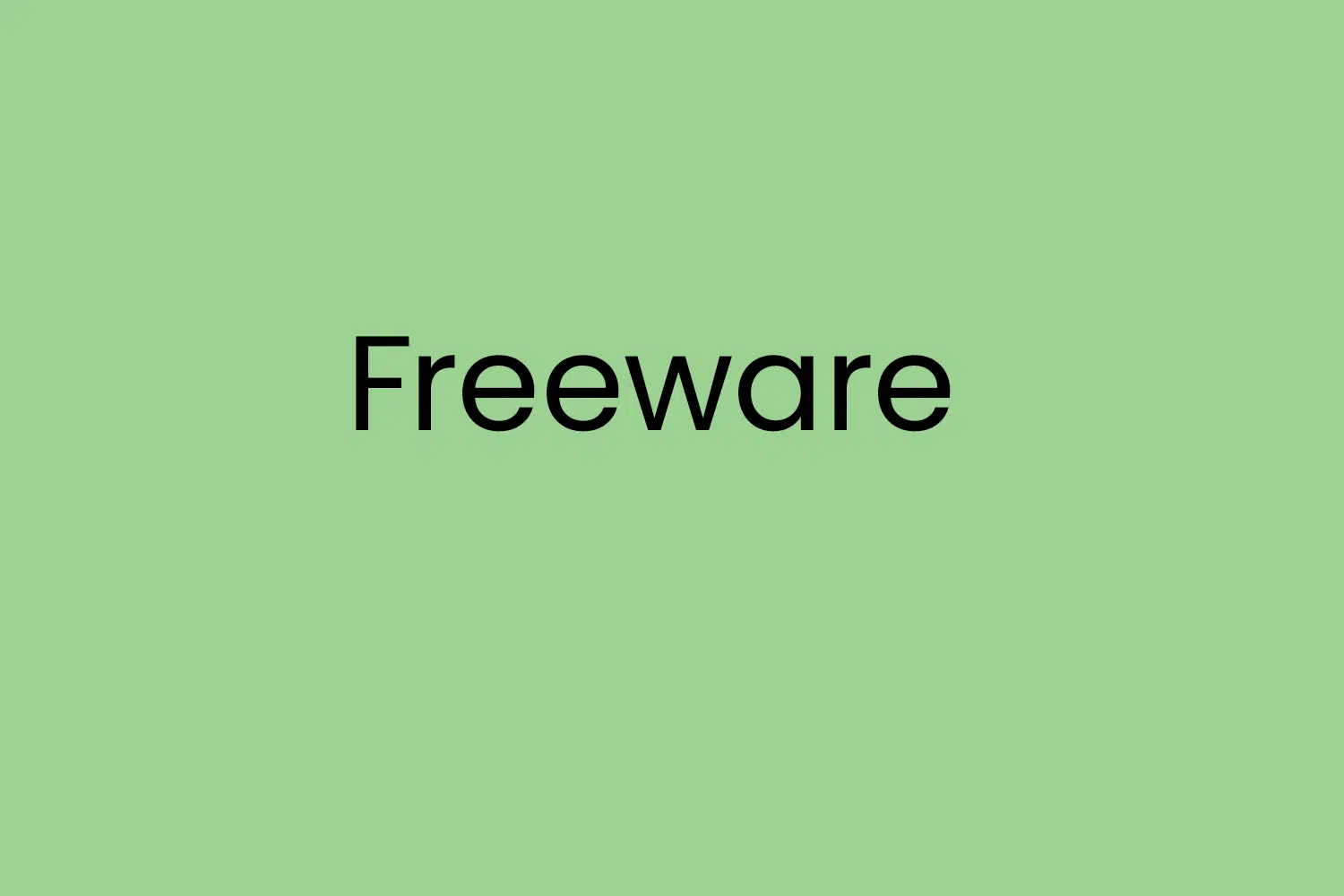 Freeware