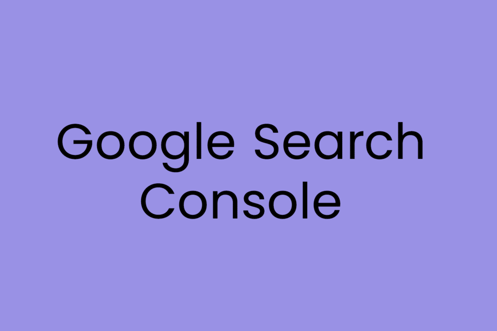 Google Search Console