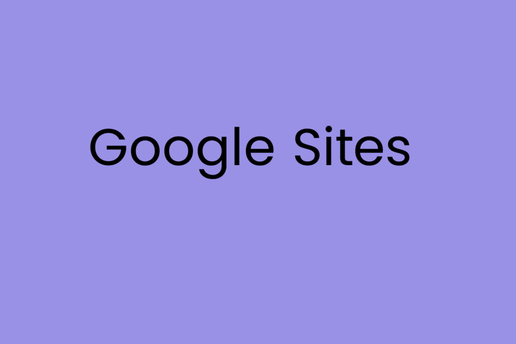 Google Sites
