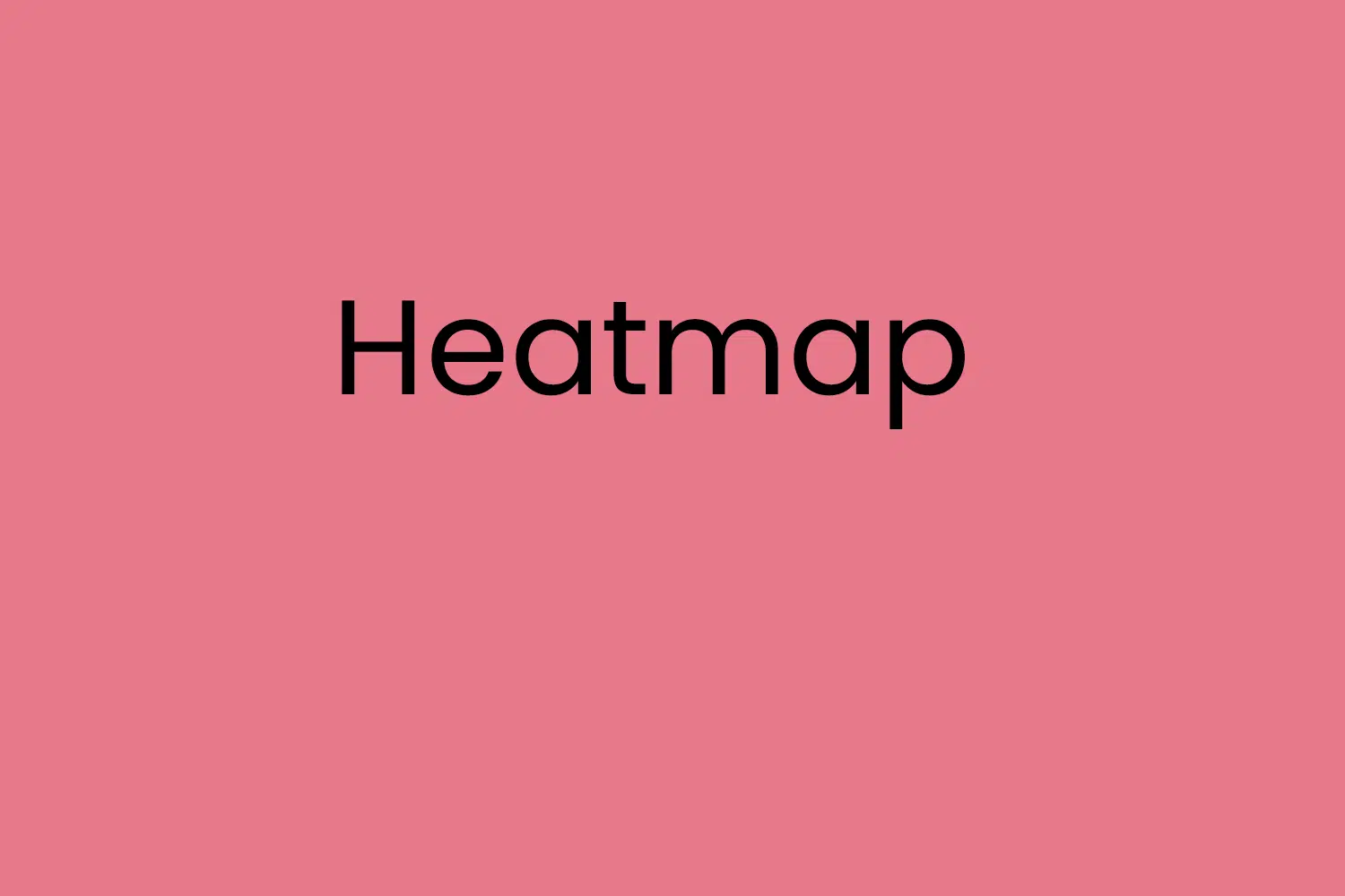 Heatmap