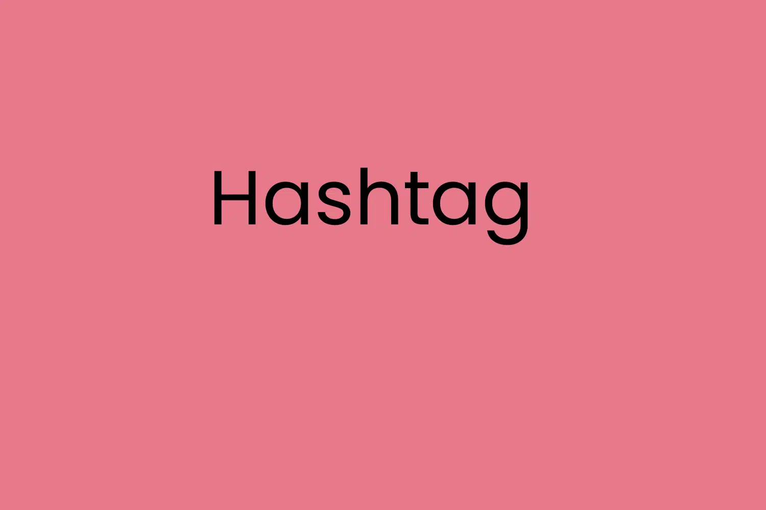 Hashtag