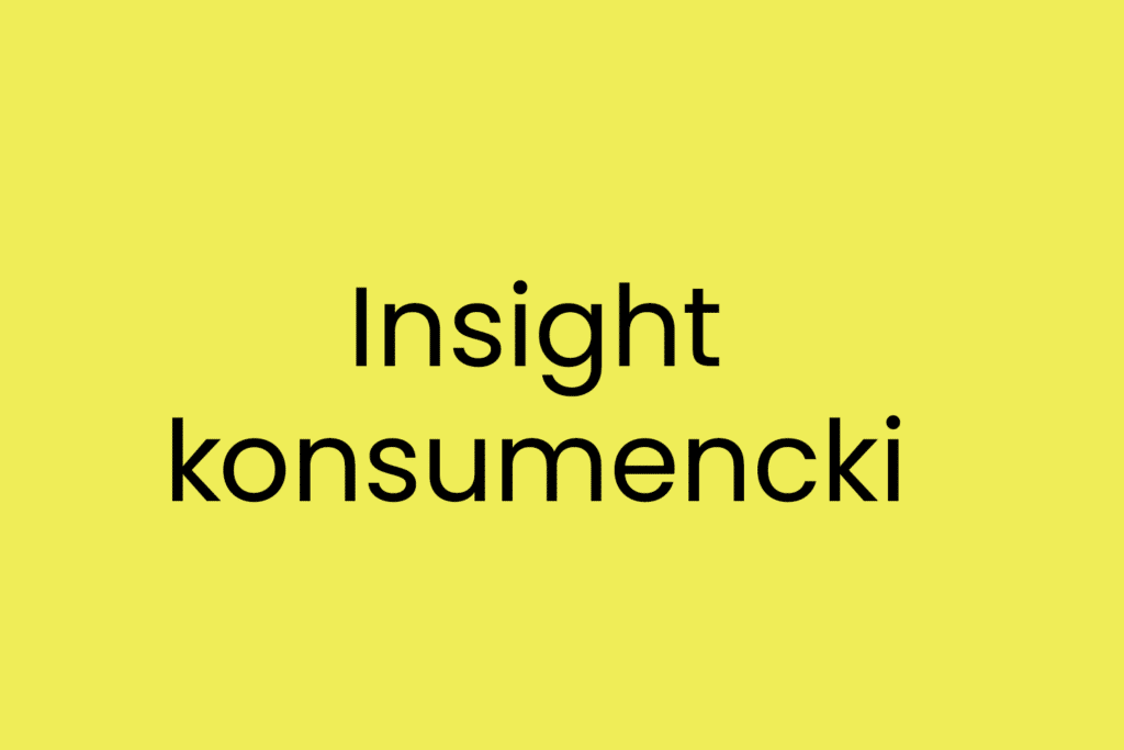 Insight konsumencki
