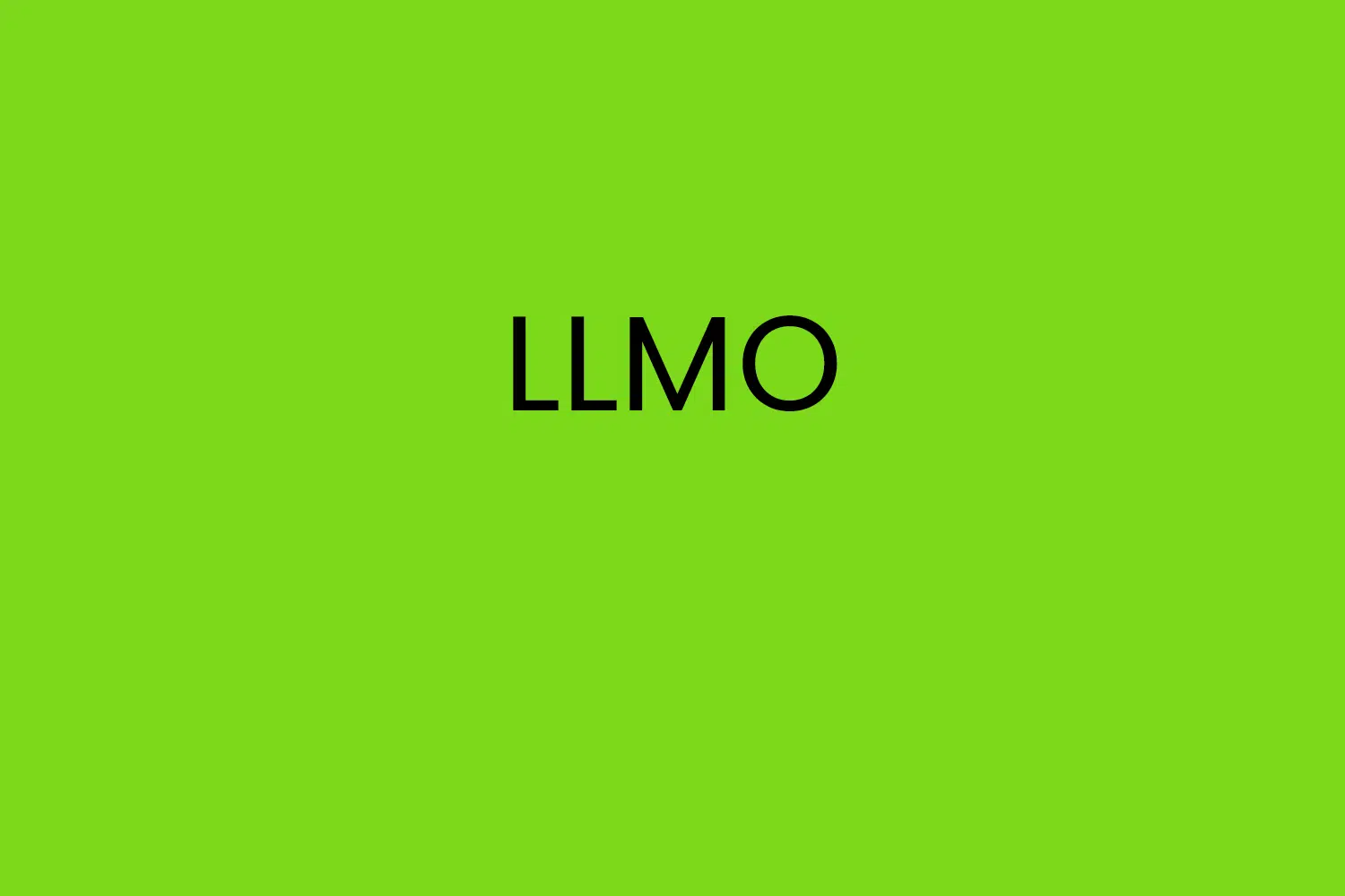 LLMO