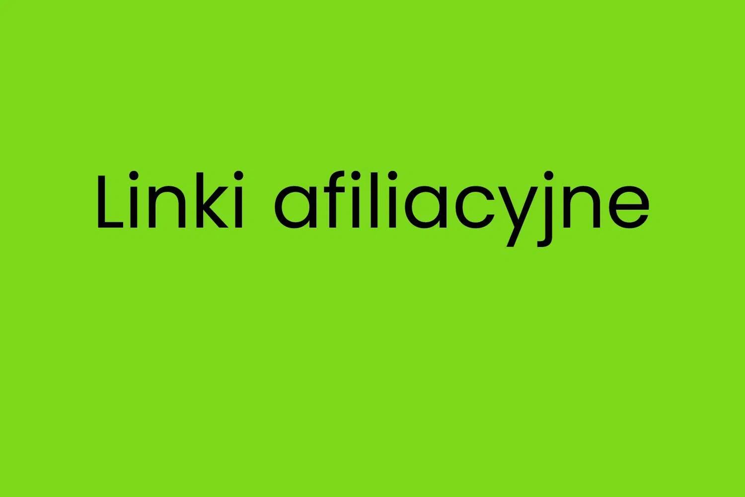 Linki afiliacyjne