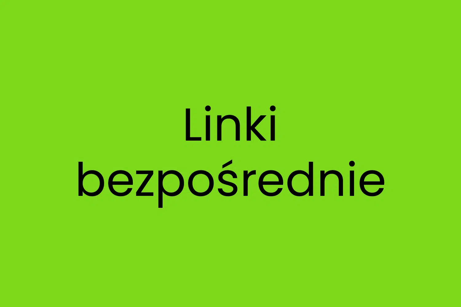 Linki bezpośrednie