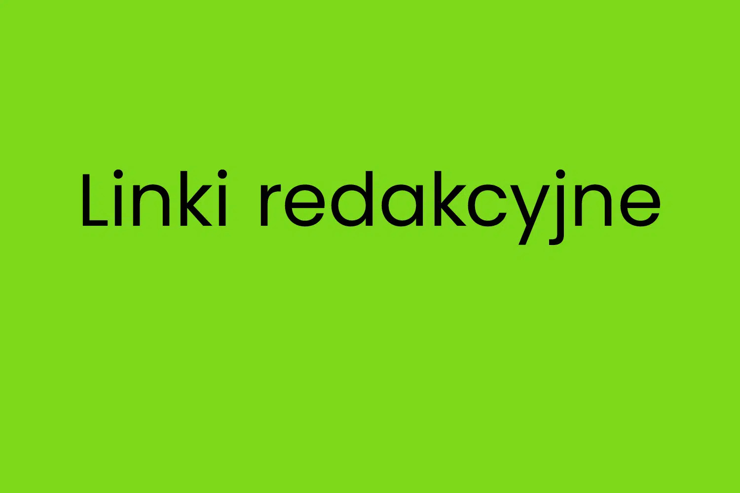 Linki redakcyjne