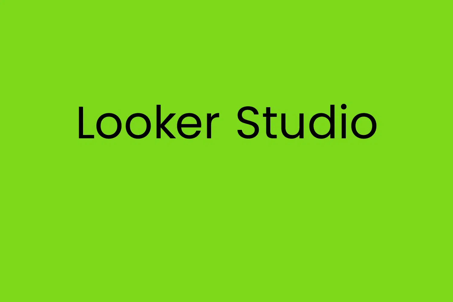 Looker Studio