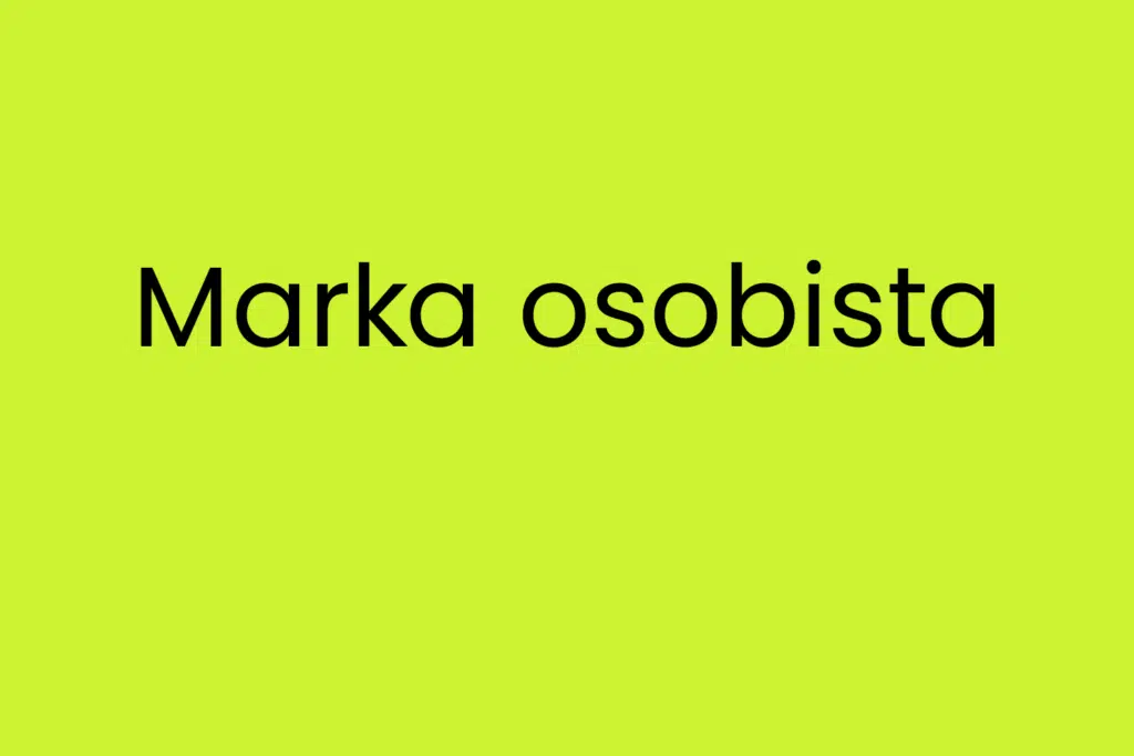 Marka osobista