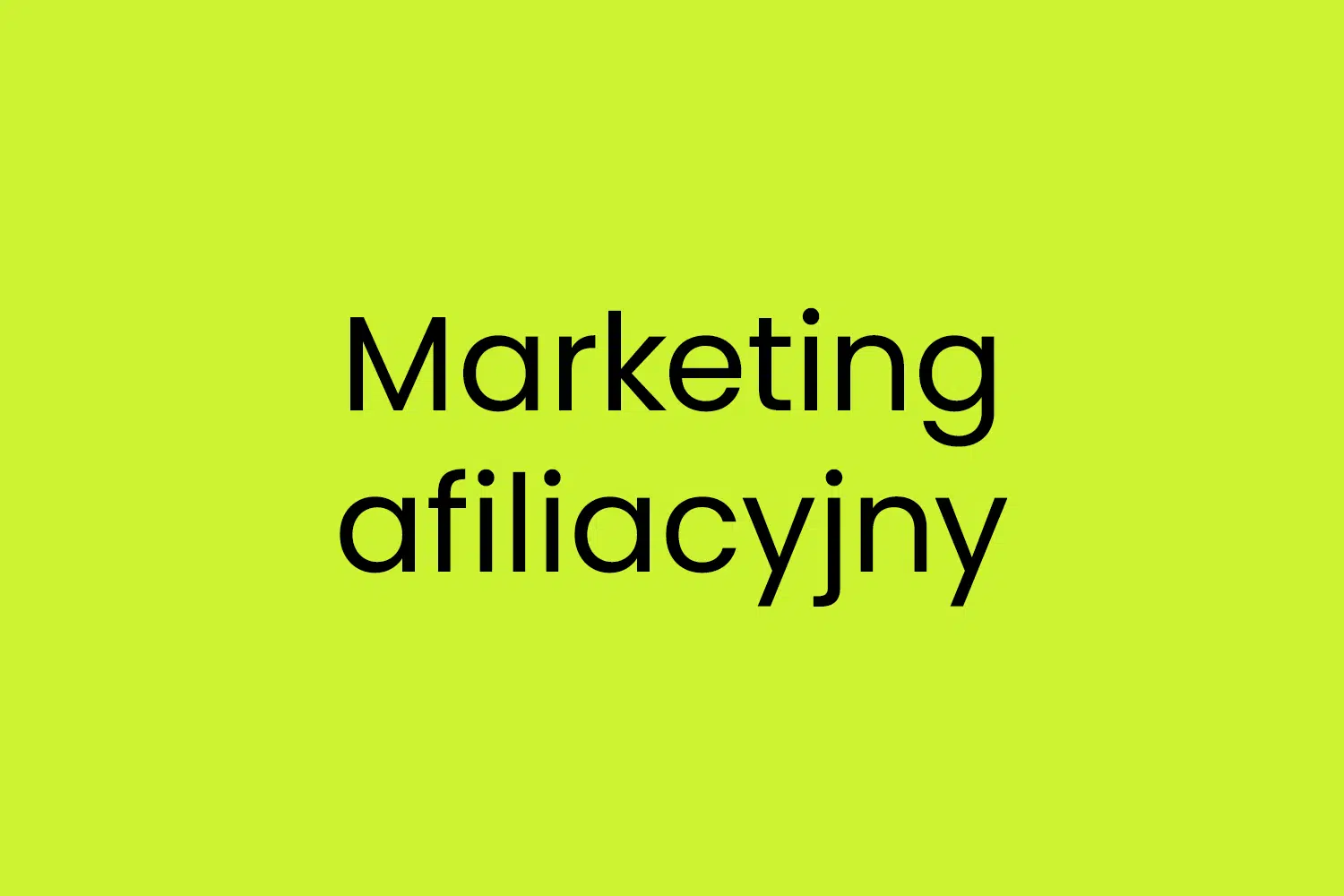 Marketing afiliacyjny