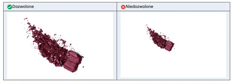 Obraz zawiera zbyt dużo pustego miejsca