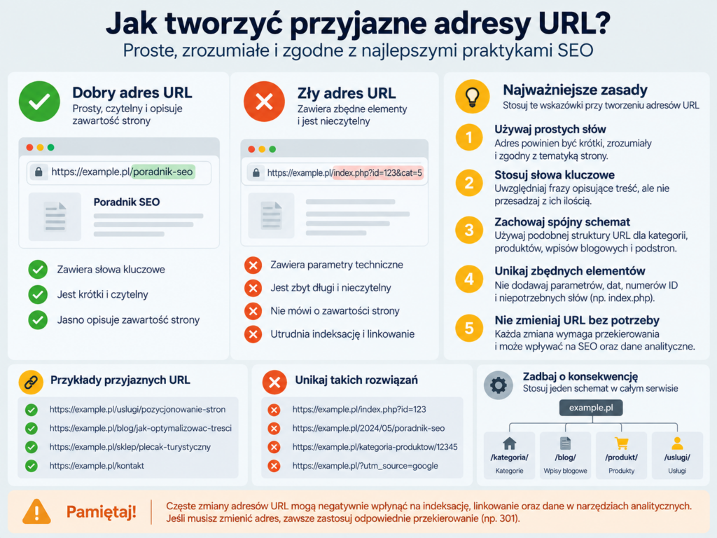 Jak tworzyć przyjazne adresy URL