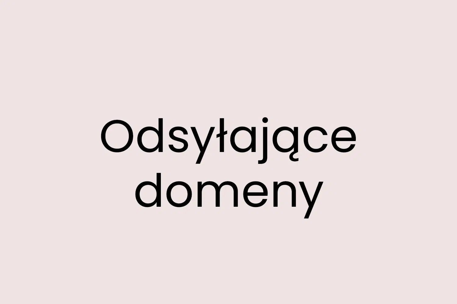 Odsyłające domeny