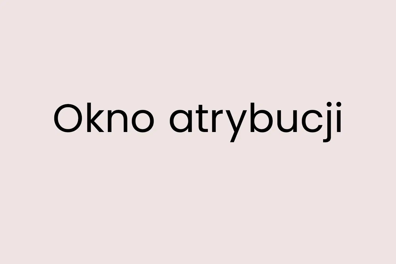 Okno atrybucji