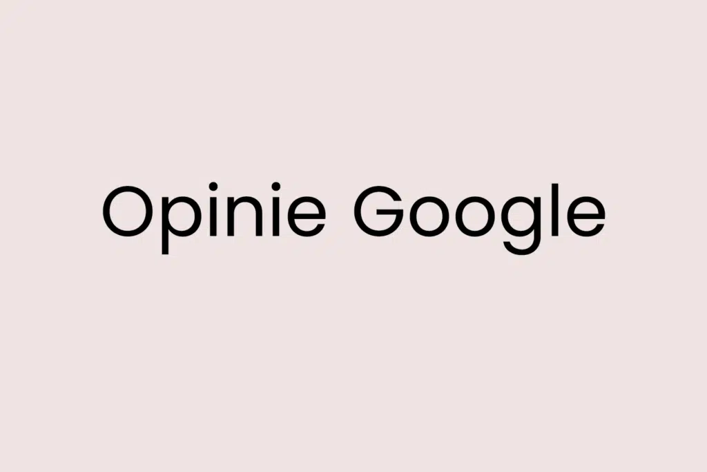 Opinie Google