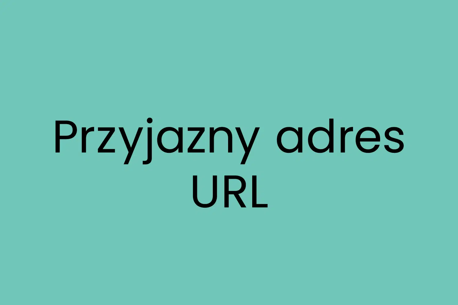 Przyjazny adres URL