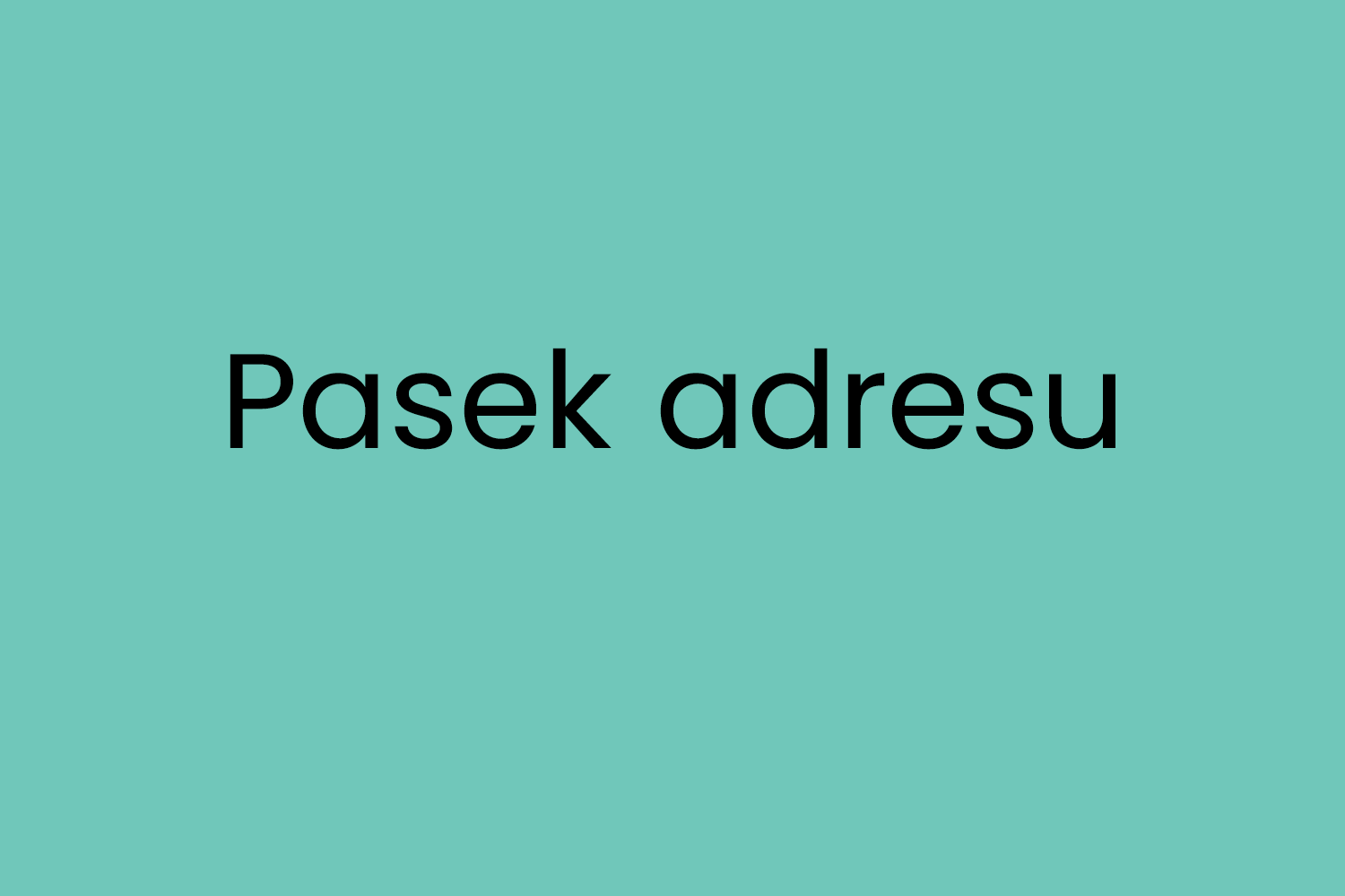Pasek adresu