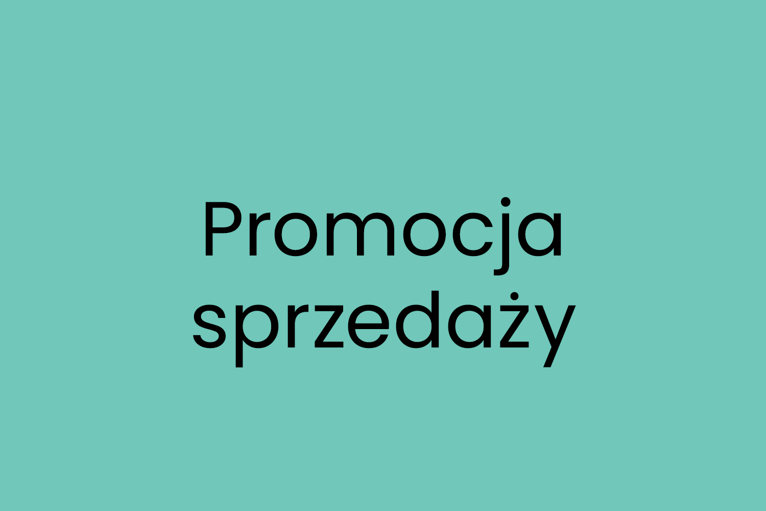 Promocja sprzedaży