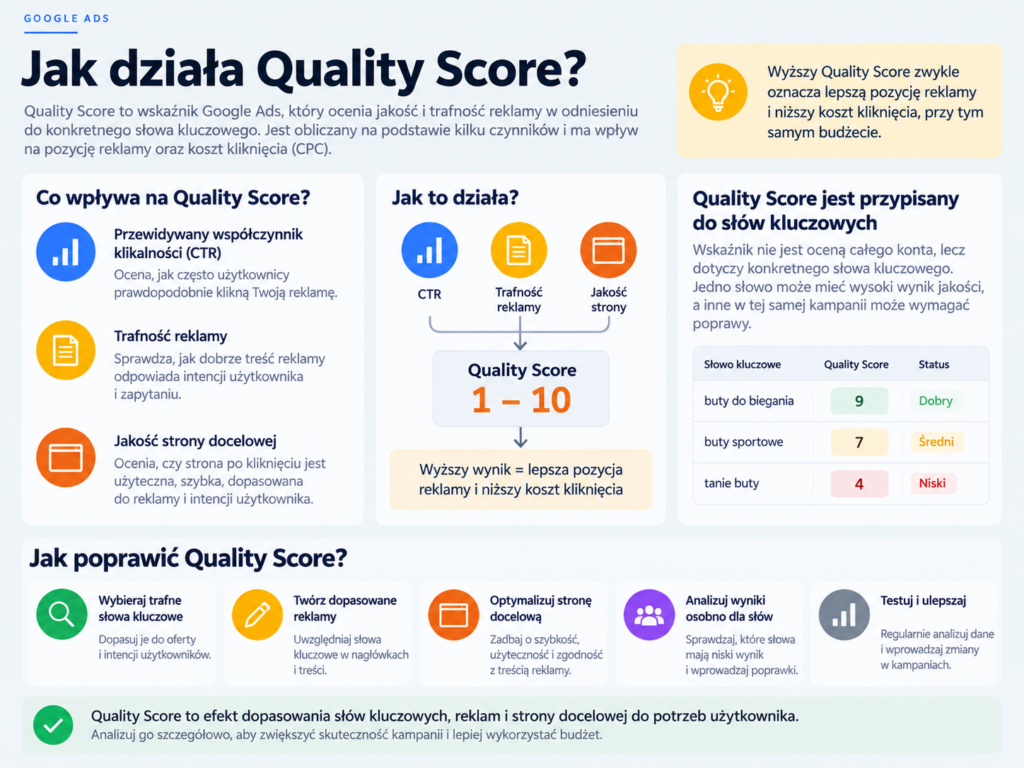 Jak działa Quality Score