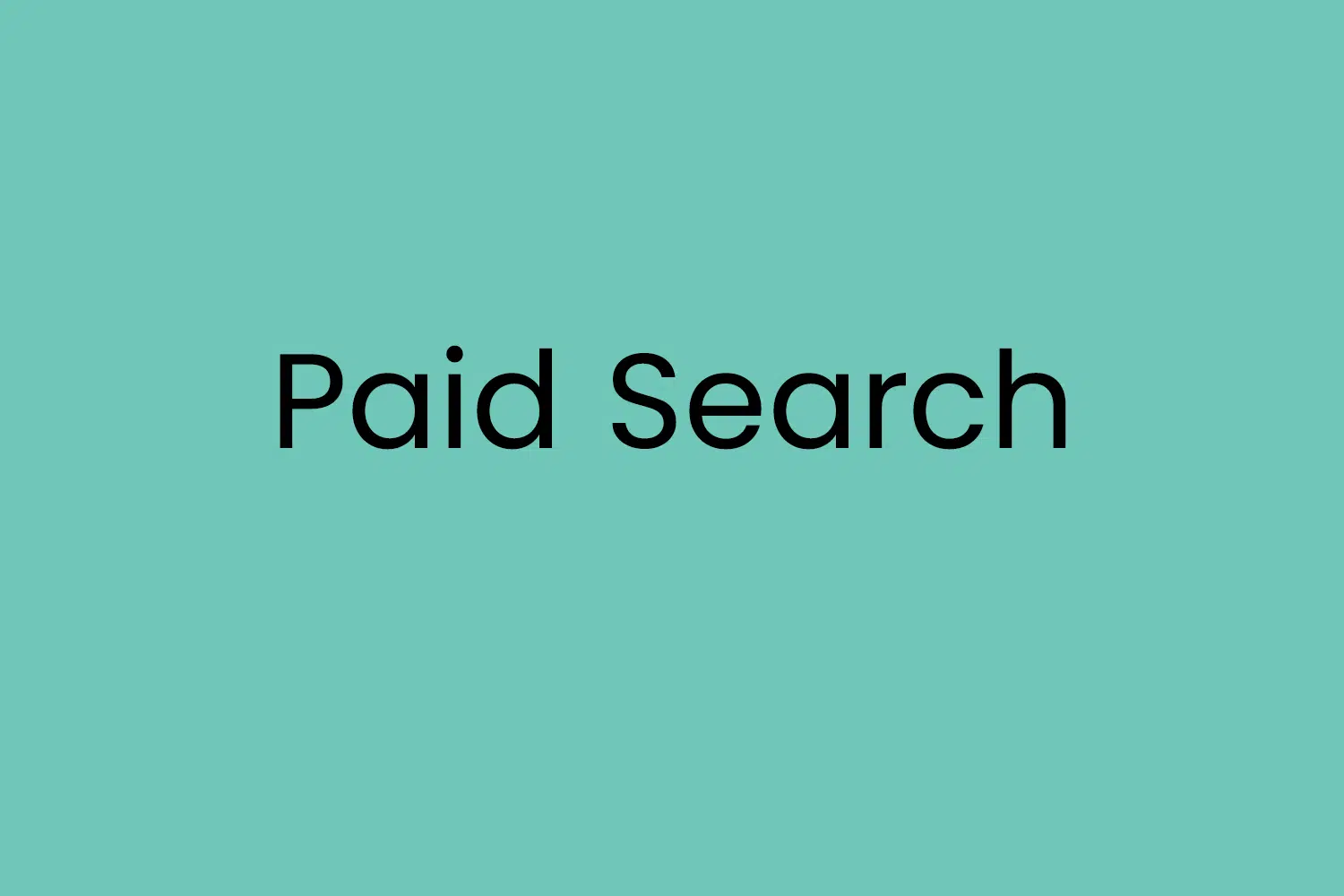 Paid Search