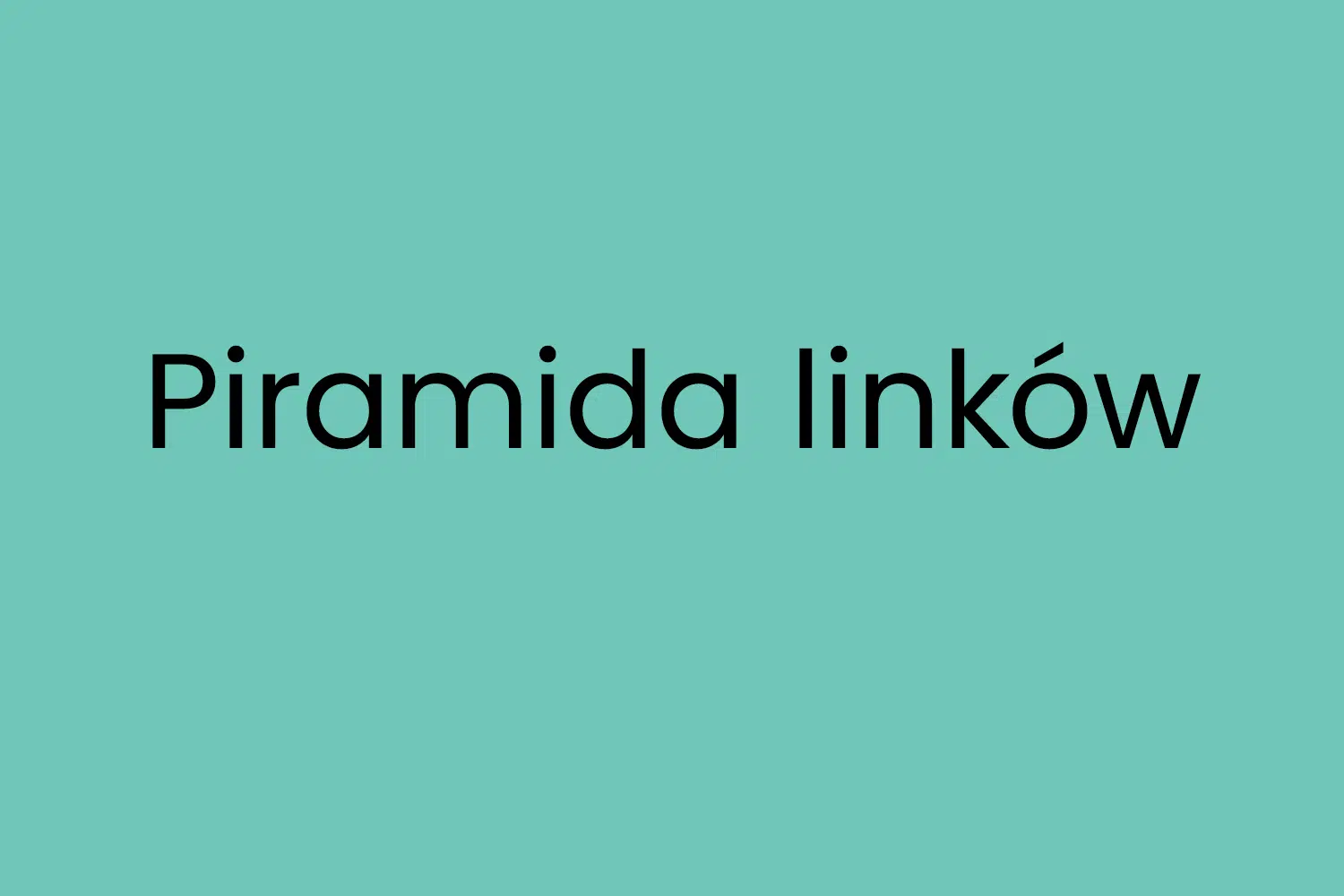 Piramida linków