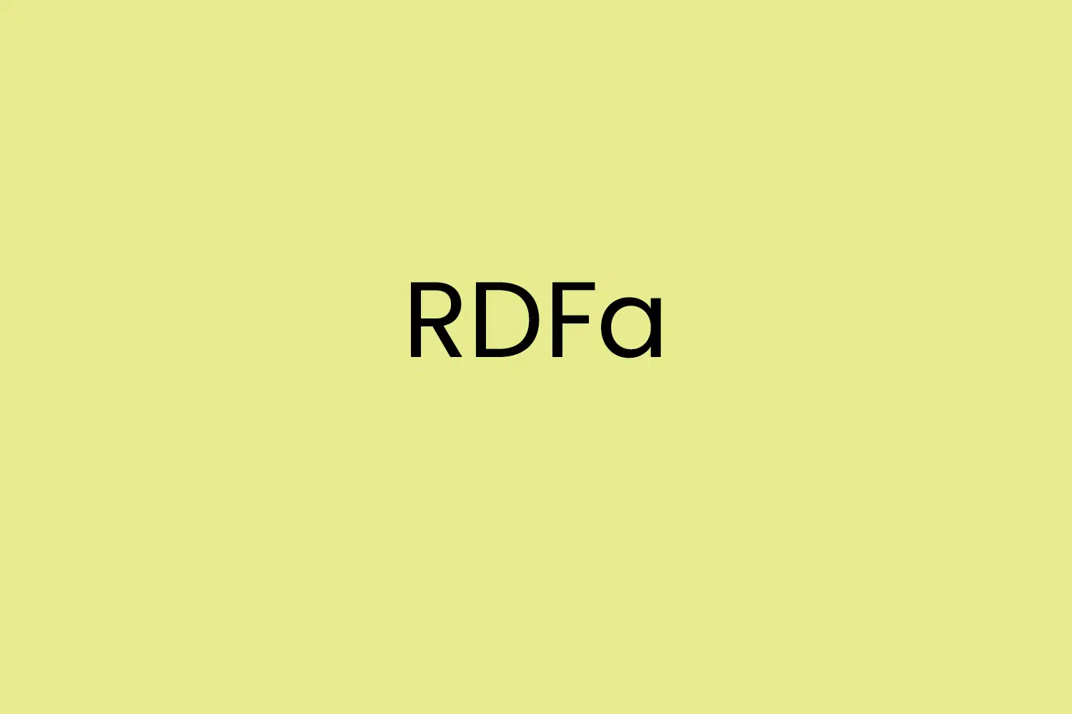 RDFa