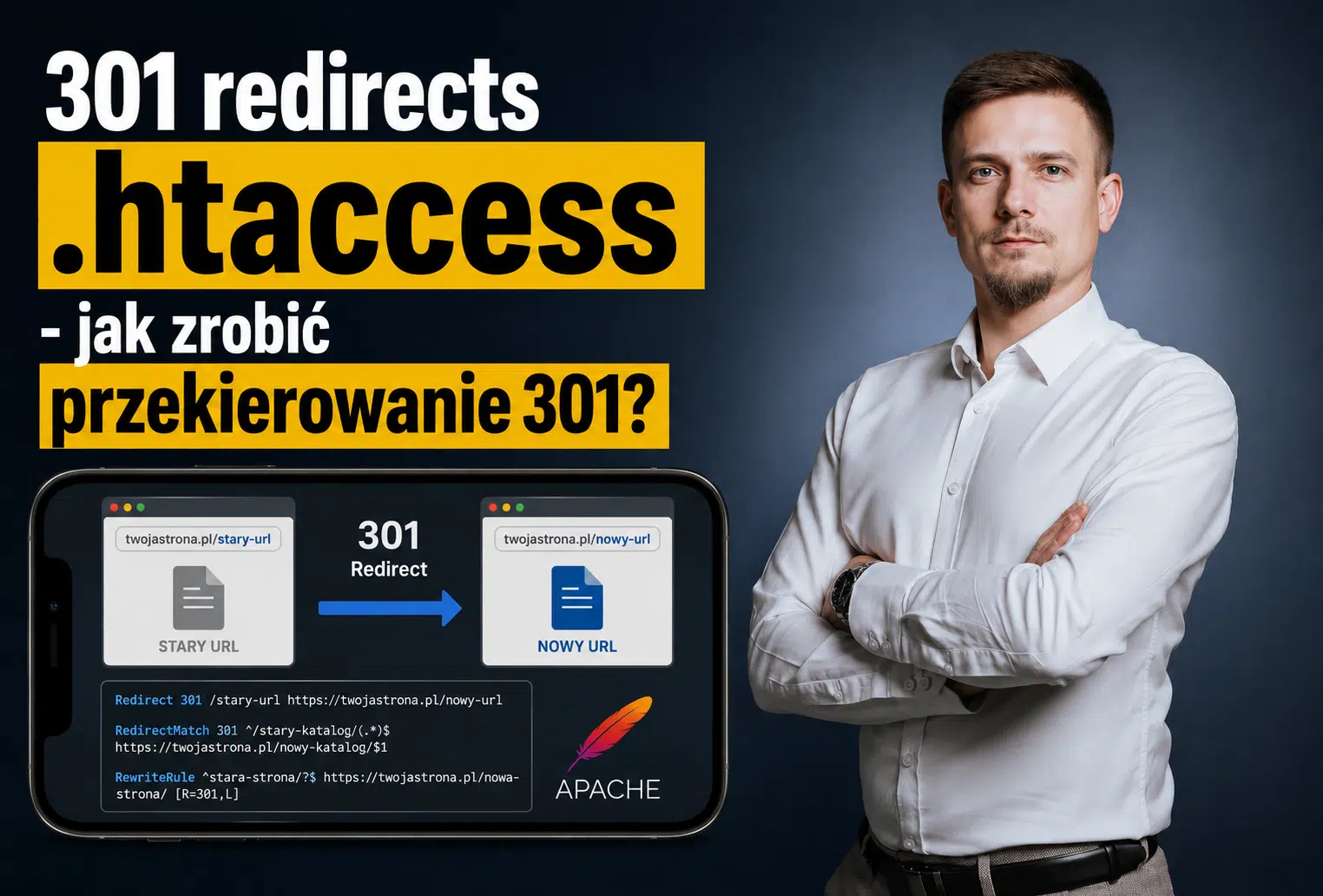 301 redirects htaccess jak zrobić przekierowanie 301