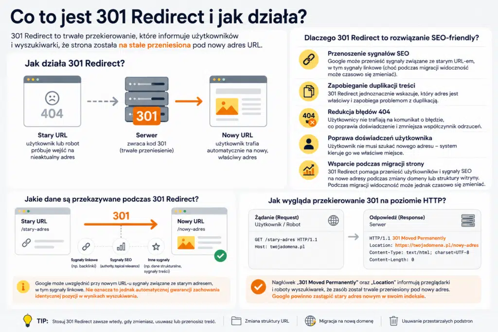 Co to jest 301 Redirect i jak działa