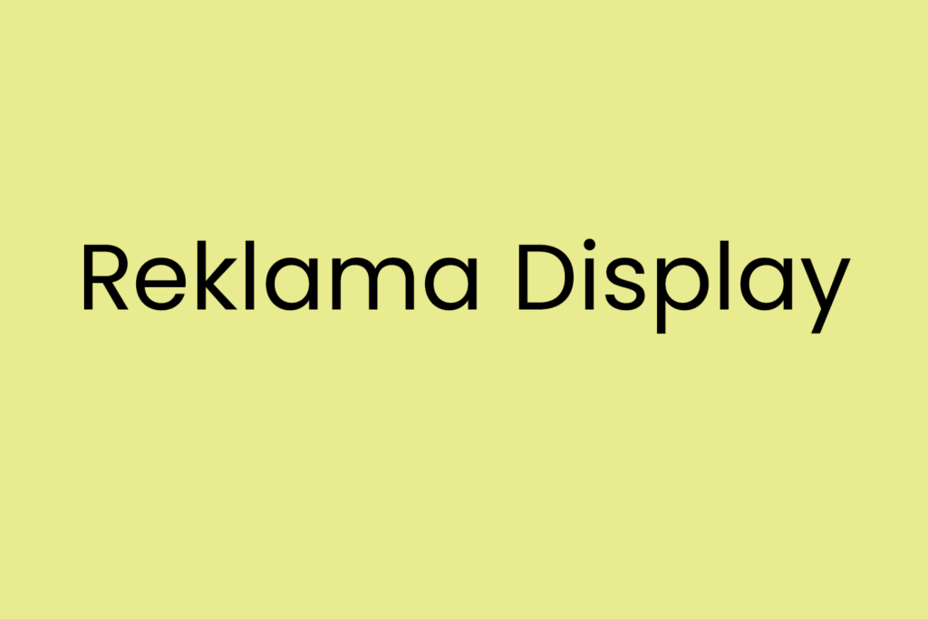 Reklama Display